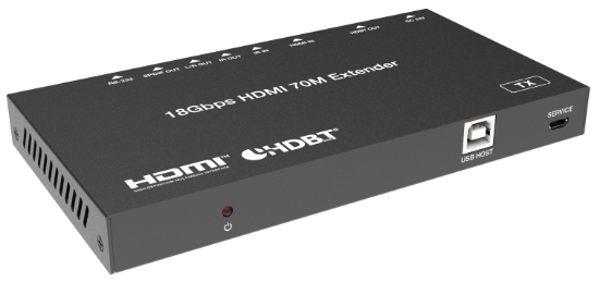 HDMI Extender over CAT5e/6, HDBaseT, 4K, 70m