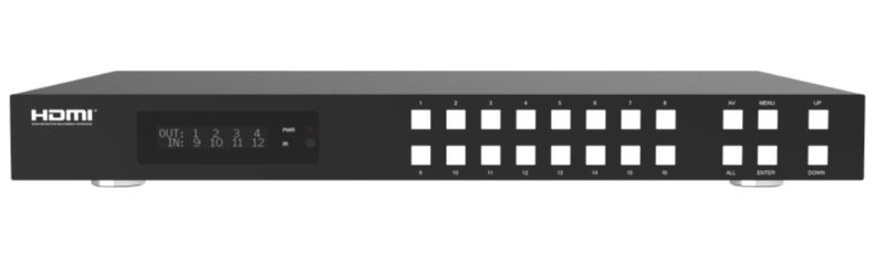 16x16 HDMI Matrix Switch,18G 4K/60Hz, HDR10