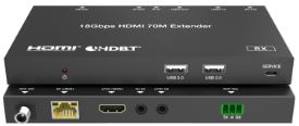 SC05.8070U HDBaseT Extender, 70M, USB, Image 2