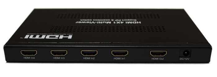 4x1 HDMI Multi Viewer, Seamless Switching