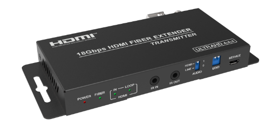 HDMI Extender + IR over Fibre up to 10km