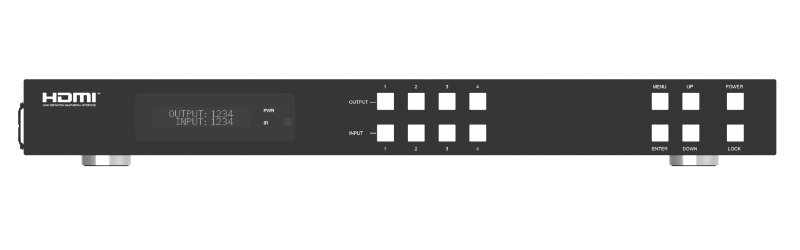 4x4 HDMI HDBaseT Matrix Switch, 150m