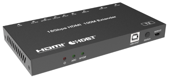 HDMI Extender over CAT5e/6, HDBaseT, 4K, 100m