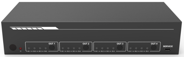 4x4 HDMI Matrix Switch,18G 4K/60Hz, HDR10