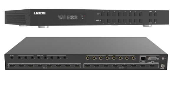 8x8 HDMI Matrix Switch,18G 4K/60Hz, HDR10