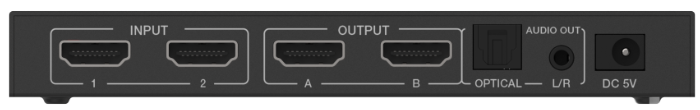 2x2 HDMI Matrix Switch,18G 4K/60Hz, HDR