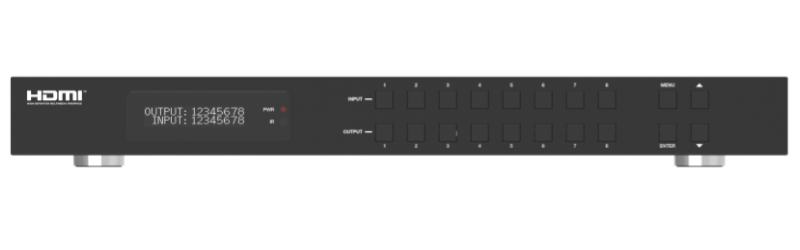 8x8 HDMI Matrix Switch,18G 4K/60Hz, HDR10